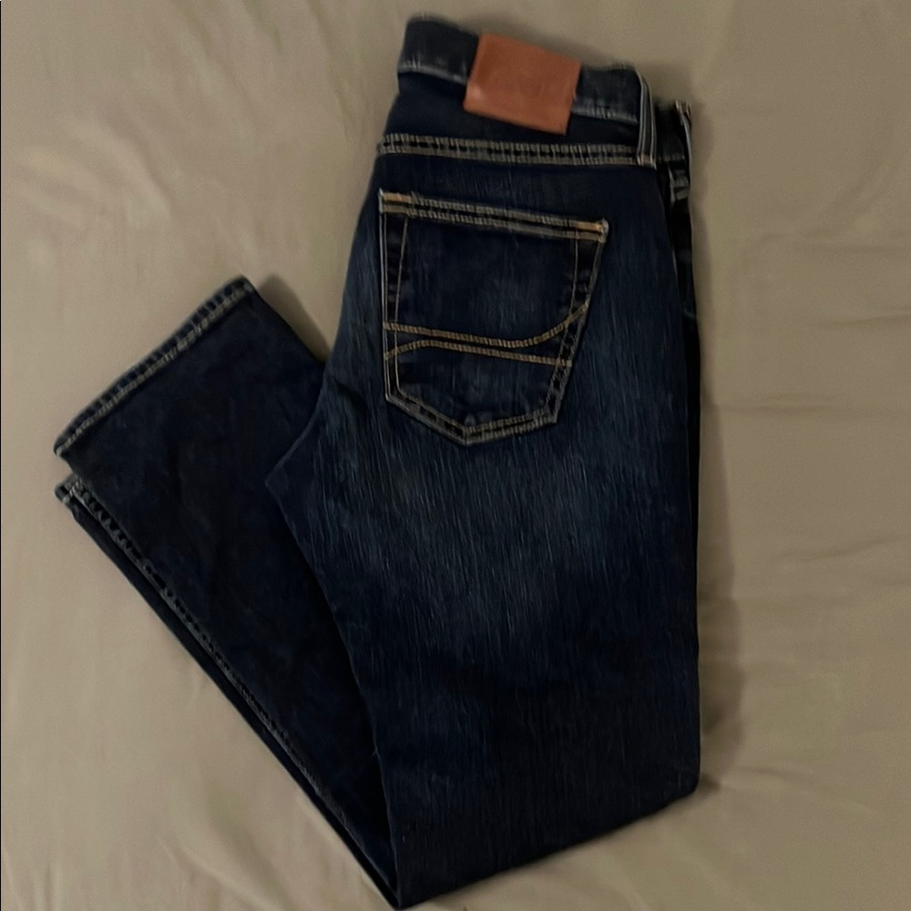 Hollister Slim Straight Blue Jeans with Epic Flex